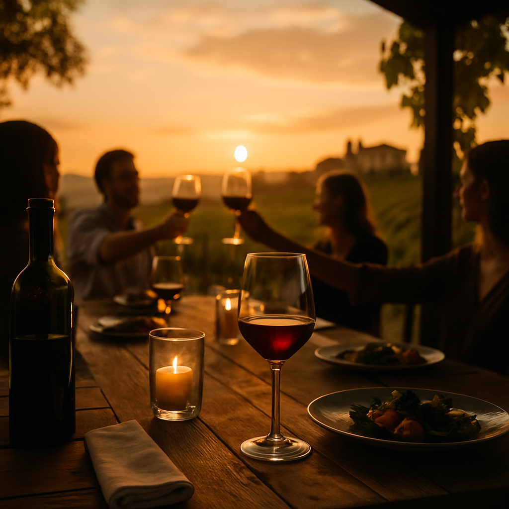 Private Dinner im Weingut Lovers Leap Vineyards