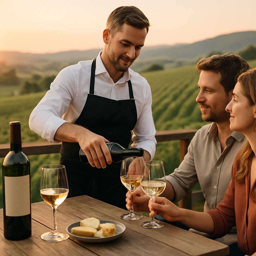 Exklusive Weinverkostungs-Erlebnisse bei Lovers Leap Vineyards